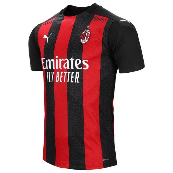 Tailandia Camiseta AC Milan 1ª 2020-2021 Rojo